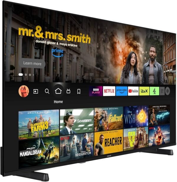 Finlux 50 inch 4K HDR LED Smart TV - MU24F - Netflix - YouTube - Prime Video - Disney+ - Now TV - TNT Sports - Alexa - Dolby Atmos - Dolby Vision - DTS Virtual X - DTS HD - Motion Flow - Micro Dimming - Image 5